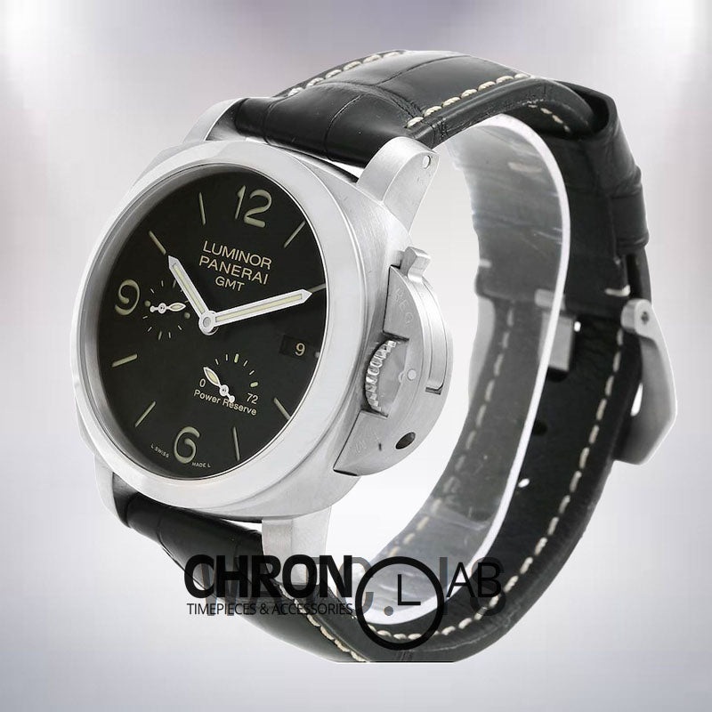 GMT Men's 44mm PAM00321 Automatic Silver-tone