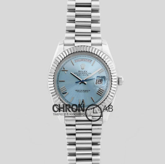 Day-Date 40 228236 Blue Dial in Platinum