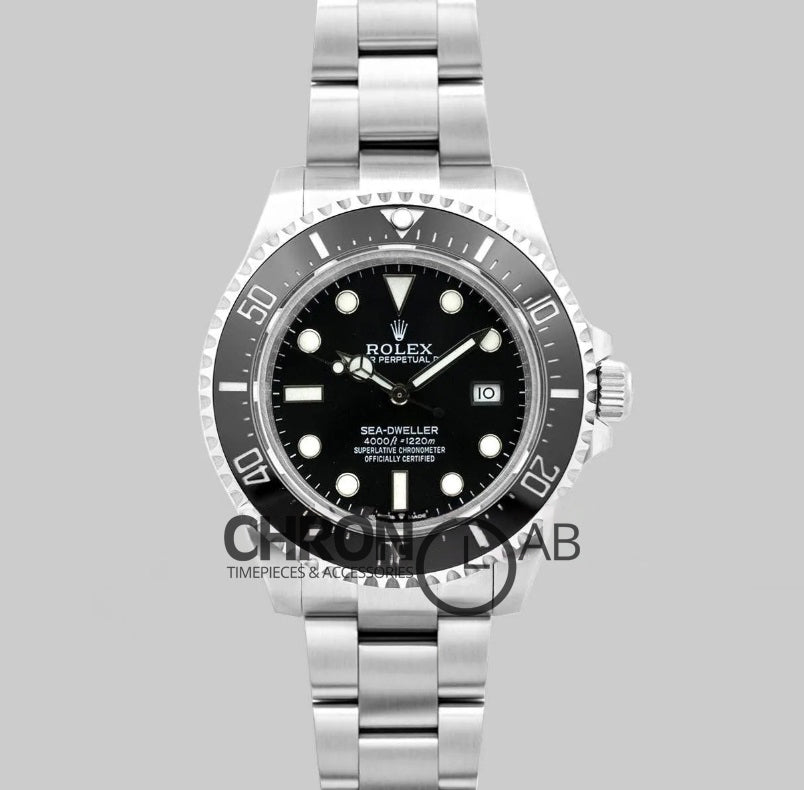 Sea-Dweller Deepsea 126660 Black Ceramic