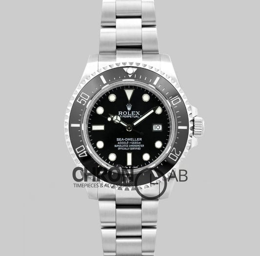 Sea-Dweller Deepsea 126660 Black Ceramic