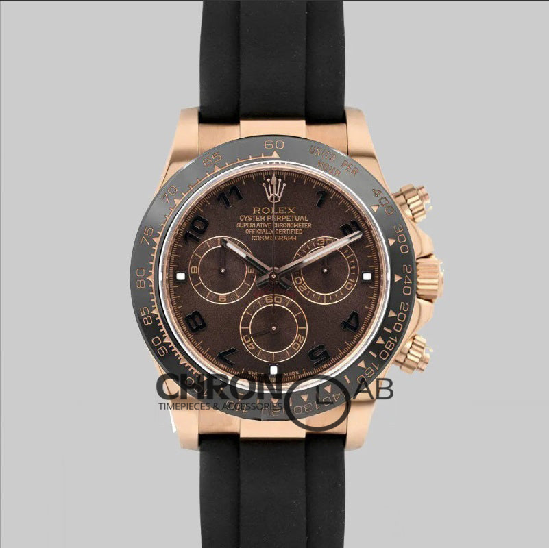Cosmograph Daytona 116515LN Chocolate Dial in Everose Gold