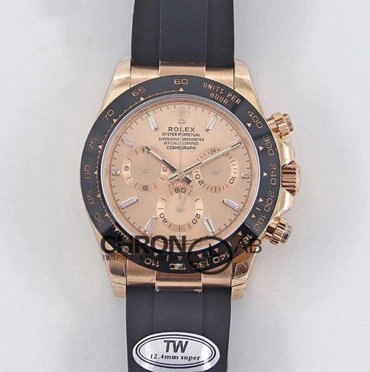 Cosmograph Daytona 116515 Roe Gold in Rose Gold Dial