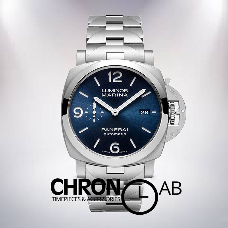 Marina Men's 44mm PAM01316 Bracelet Blue Dial