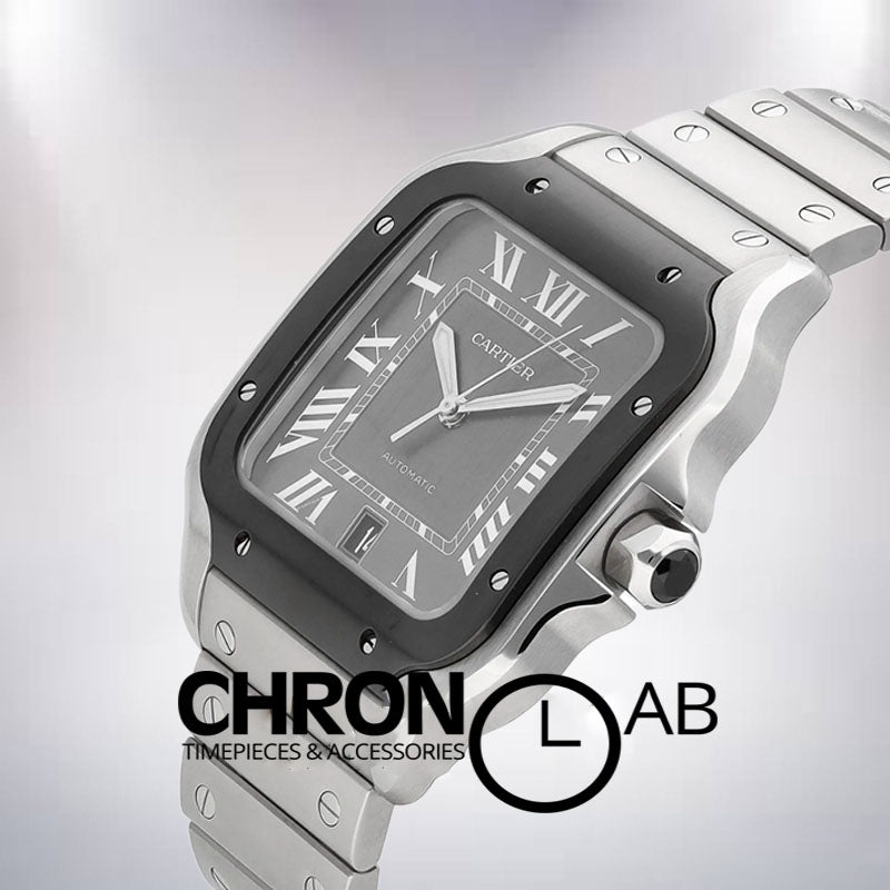 Santos WSSA0037 39mm Men's Black Dial