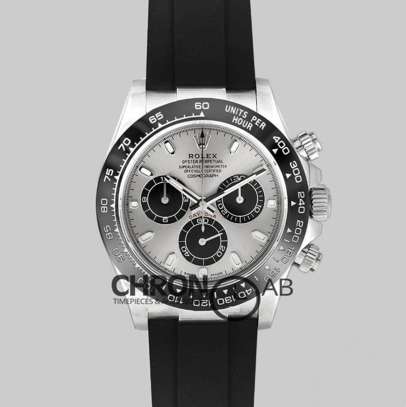 Cosmograph Daytona 116519LN White Gold in Meteorite Dial