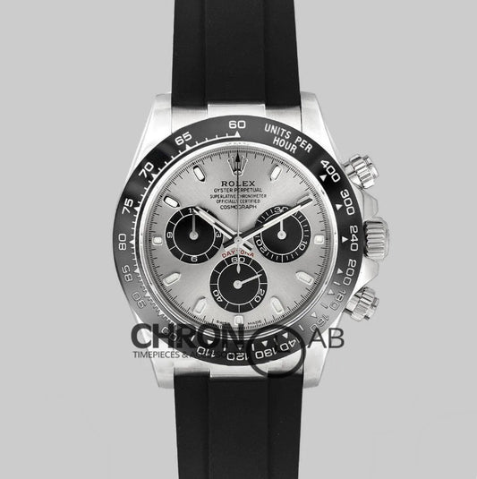 Cosmograph Daytona 116519LN White Gold in Meteorite Dial