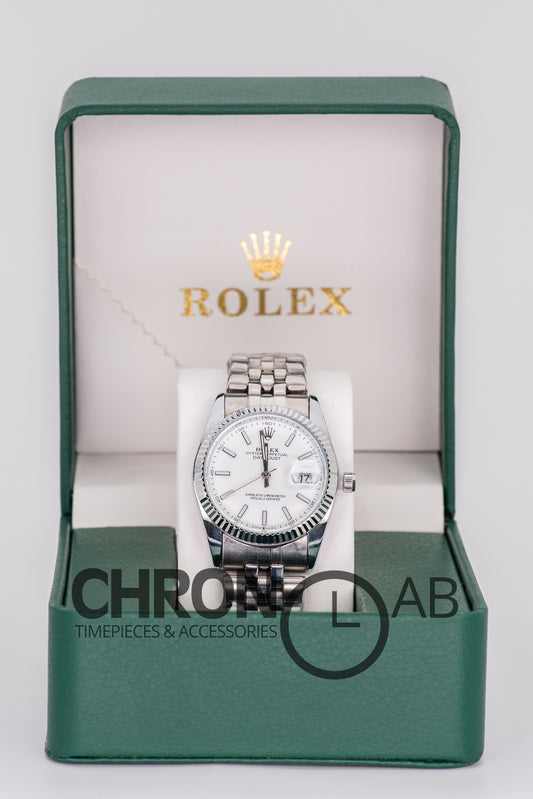 Datejust SS White Dial 36mm With Box