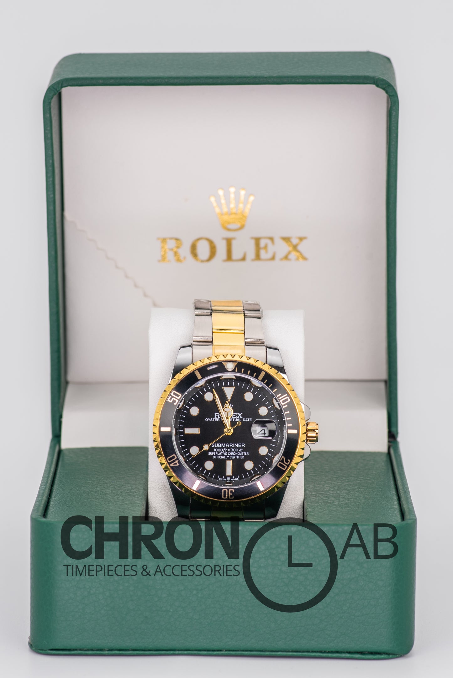 Submariner 2-Tone Black Dial 40mm With Box
