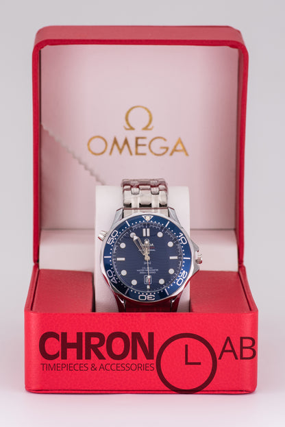 Seamaster SS Black Dial 40mm With Box