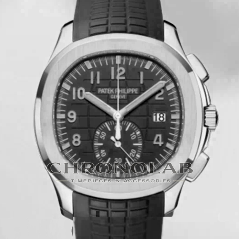 Aquanaut Chronograph Ref. 5968G-010 Black Rubber 42mm