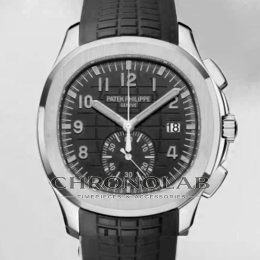 Aquanaut Chronograph Ref. 5968G-010 Black Rubber 42mm