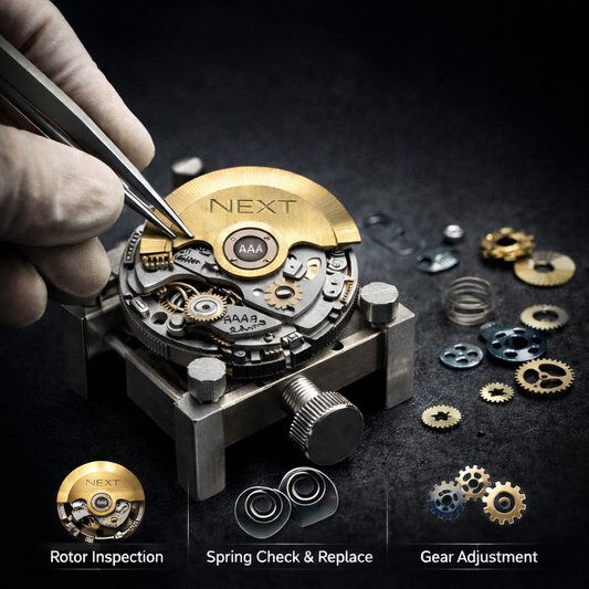 Automatic Watch Movement Service – Rotor, Springs & Gears AAA+
