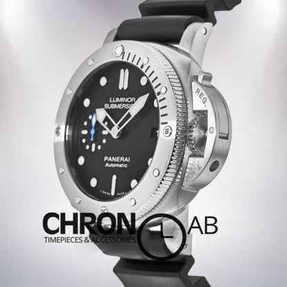 Submersible PAM00682 Men's 47mm Rubber Band