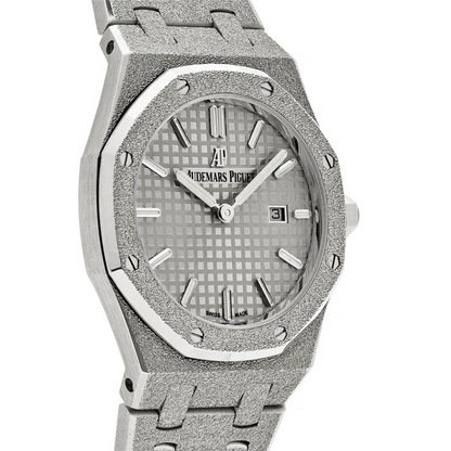Royal Oak Lady Quartz Frosted SS Ref. 67653OR.GG.1263OR.02 33mm