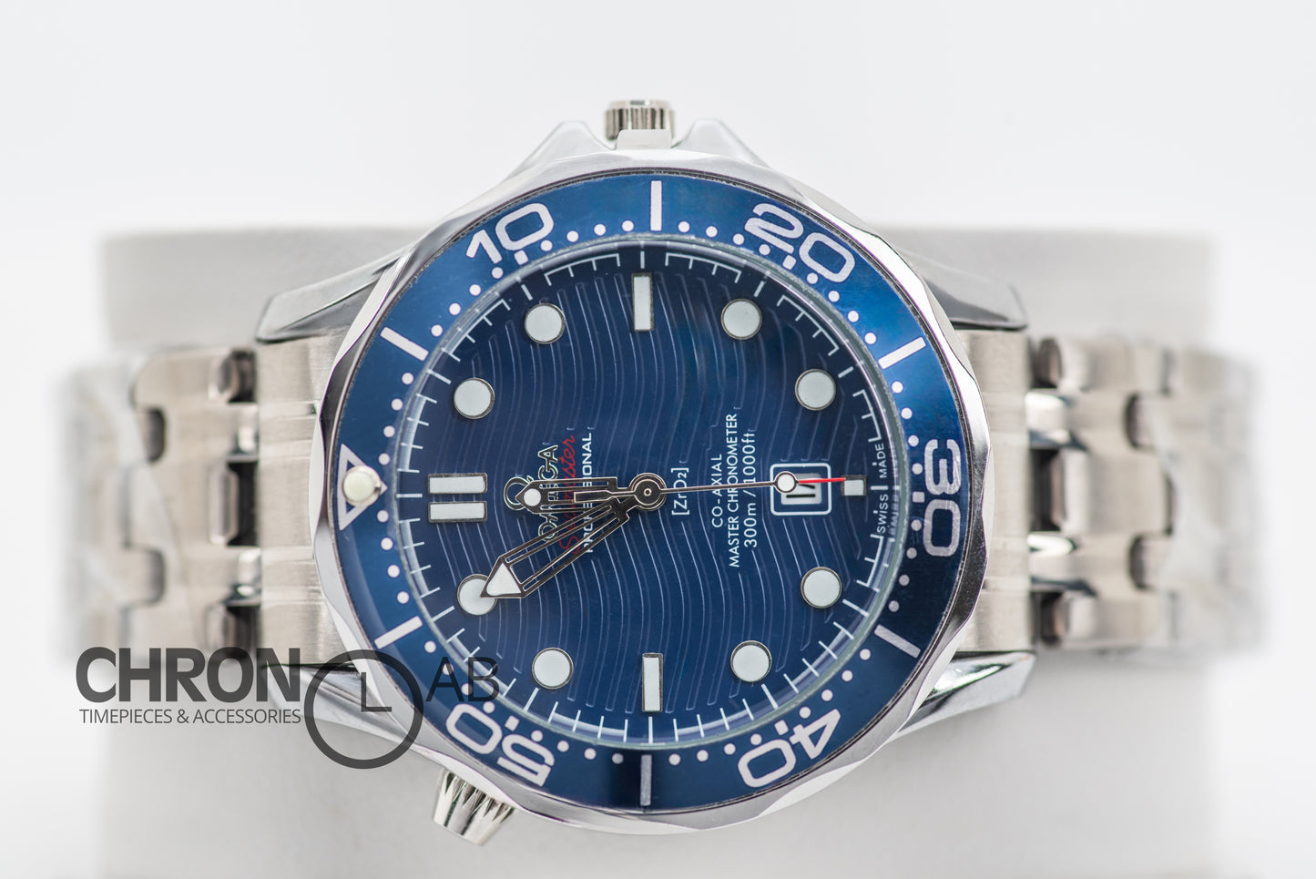 Seamaster SS Black Dial 40mm With Box
