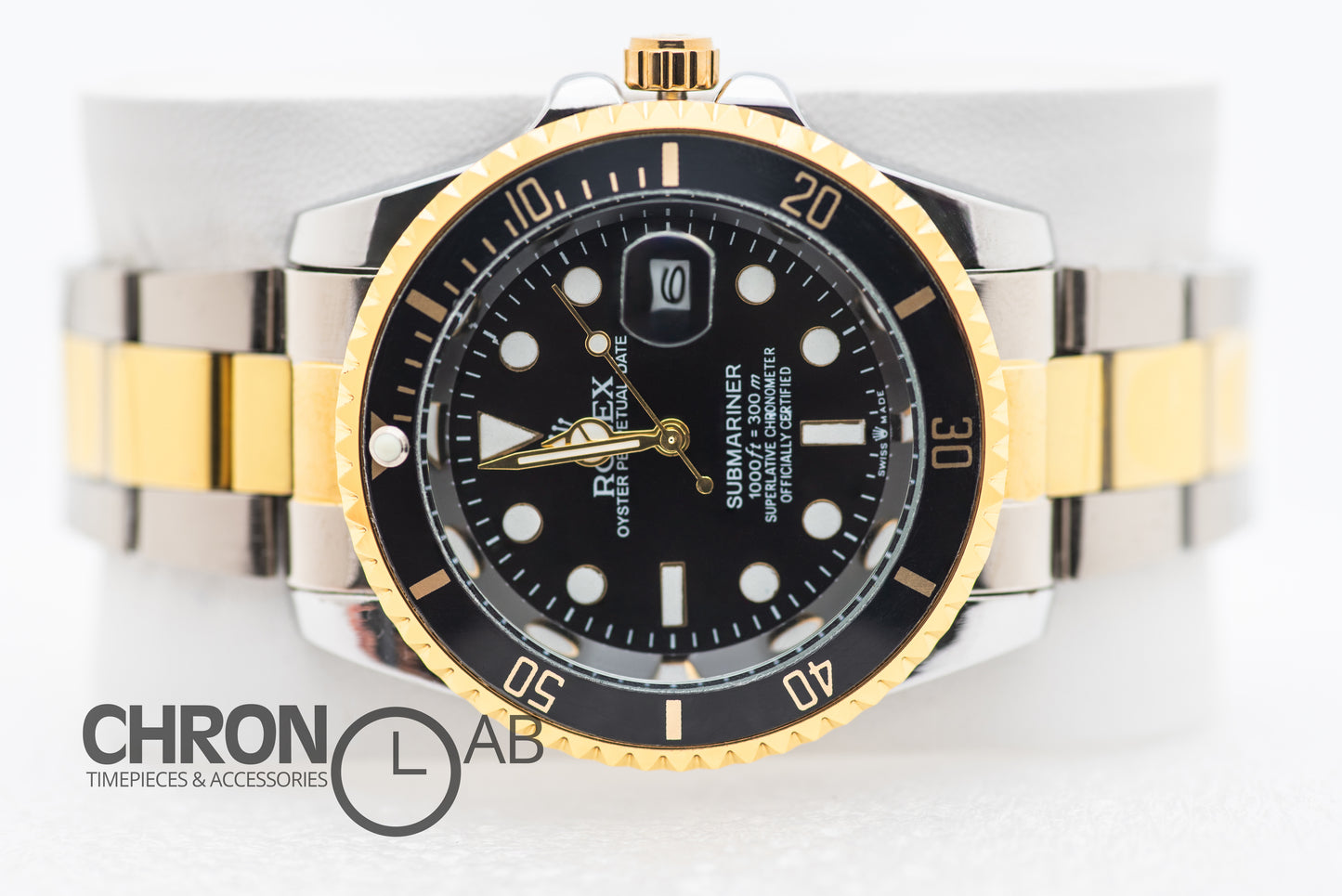 Submariner 2-Tone Black Dial 40mm With Box