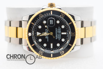 Submariner 2-Tone Black Dial 40mm With Box