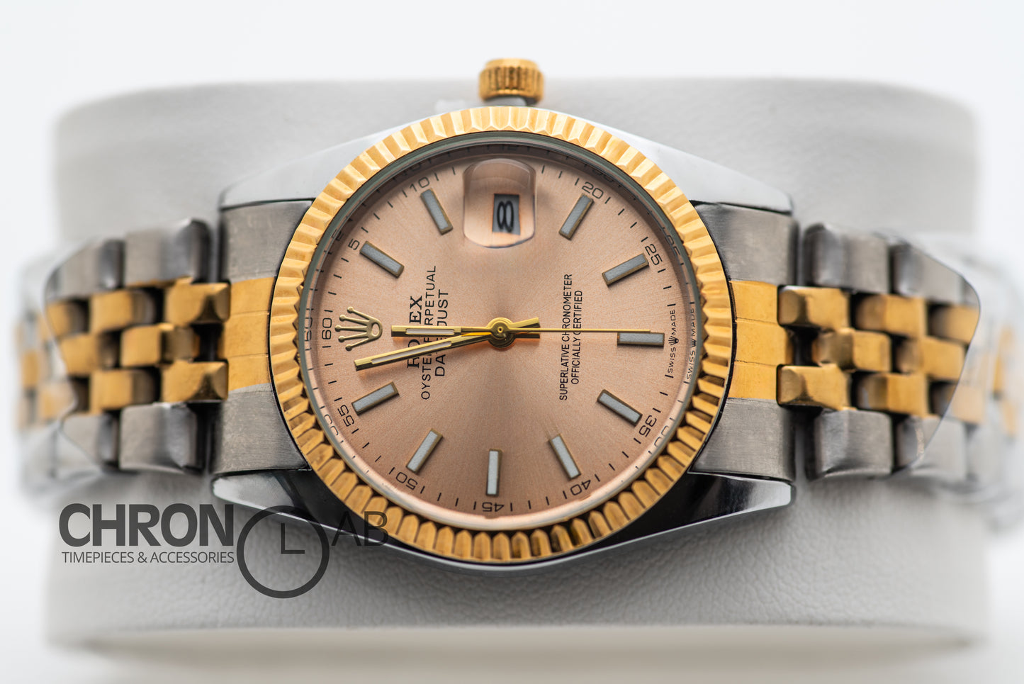 Datejust 2-Tone Gold Dial 36mm With Box
