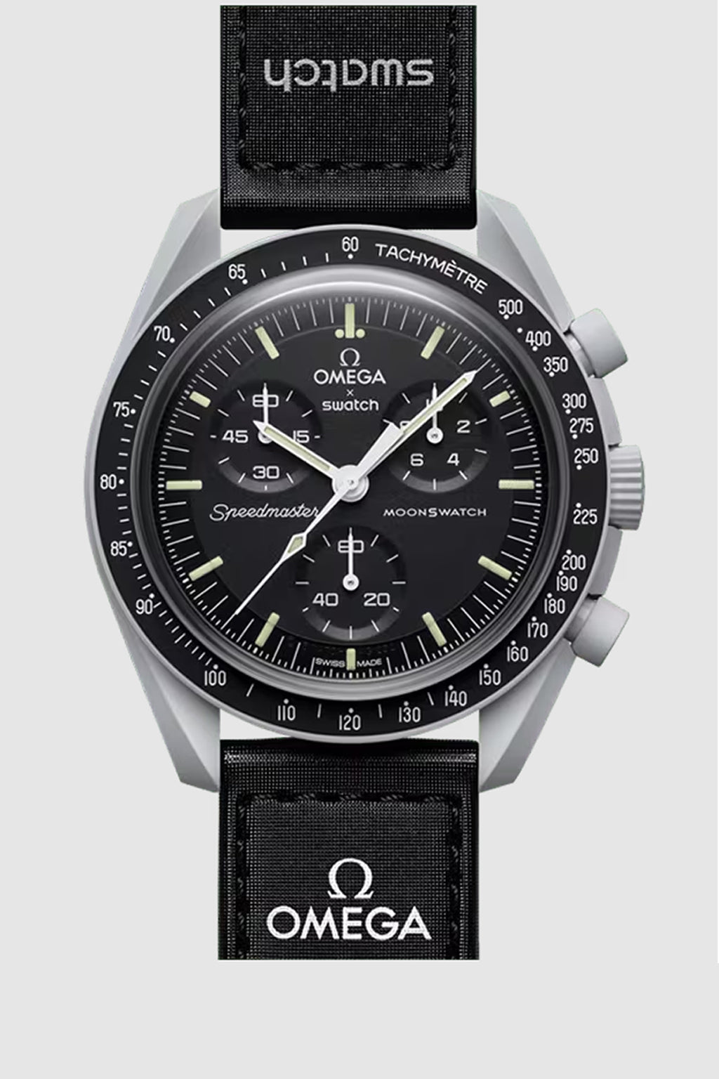 Swatch x Omega MoonSwatch Mission to the Moon SO33M100 Replica AA+ μπροστινή όψη