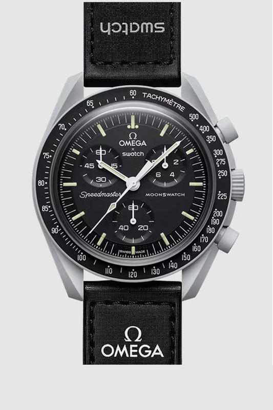 Swatch x Omega MoonSwatch Mission to the Moon SO33M100 Replica AA+ μπροστινή όψη