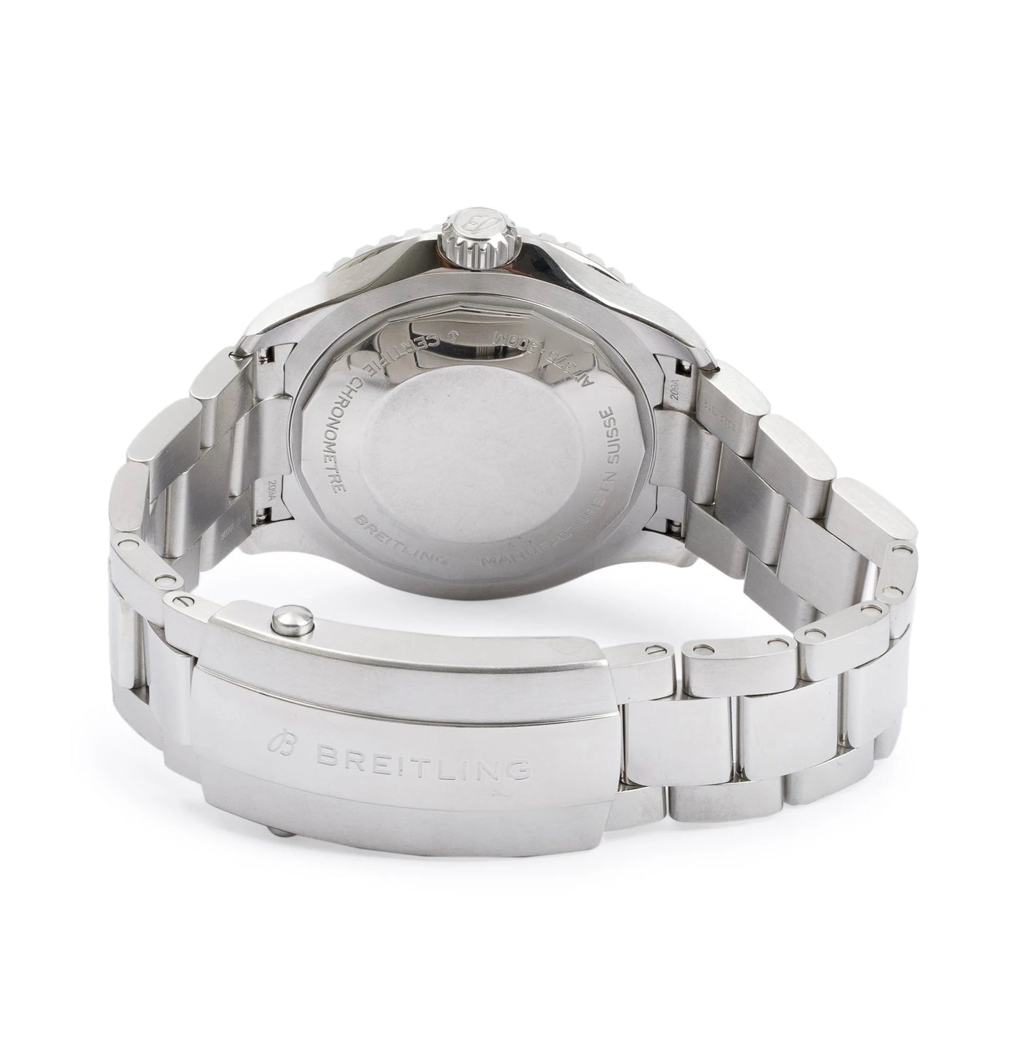 Stainless Steel Superocean 44mm  Automatic Watch w Box & Papers