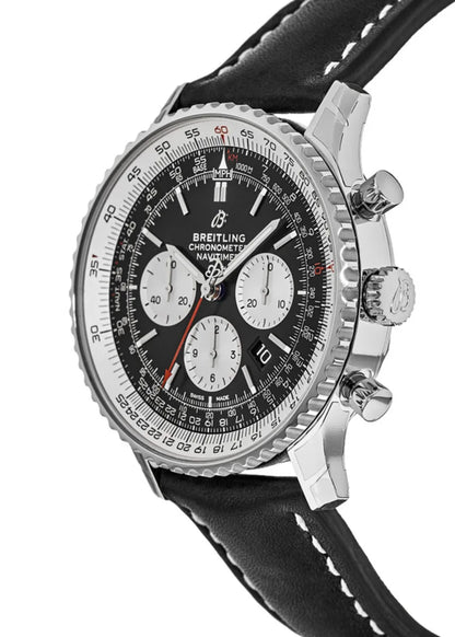 Breitling Watch Navitimer 1 B01 Chronograph 46 Leather Tang Type