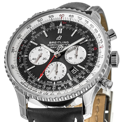 Breitling Watch Navitimer 1 B01 Chronograph 46 Leather Tang Type