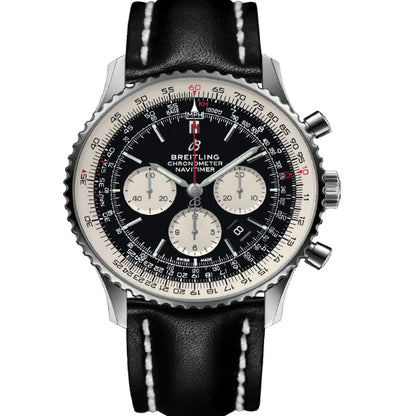 Breitling Watch Navitimer 1 B01 Chronograph 46 Leather Tang Type