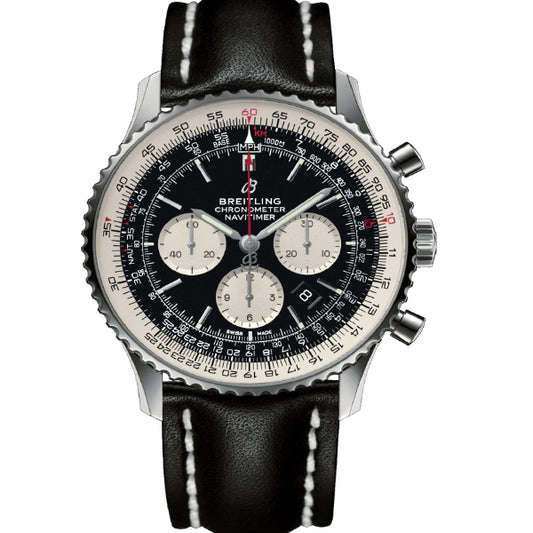 Breitling Watch Navitimer 1 B01 Chronograph 46 Leather Tang Type