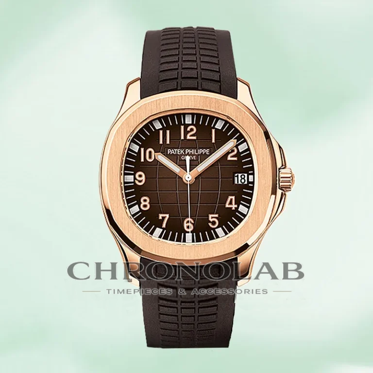 Aquanaut Automatc Ref. 5167R-001 Rose Gold Bran Rubber 40mm