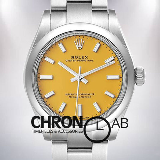 Oyster Perpetual Ladies m277200-0005 31mm Yellow Dial