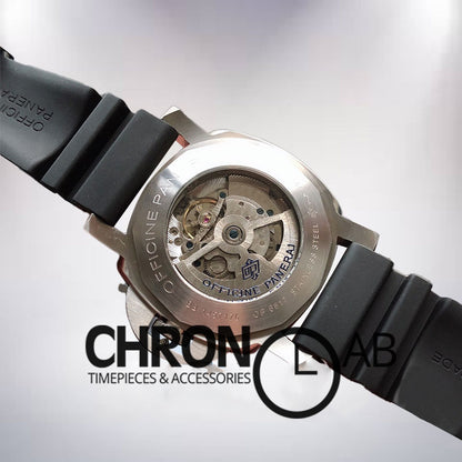 Submersible GMT PAM00719-001 47mm Men's Silver-tone Black Dial