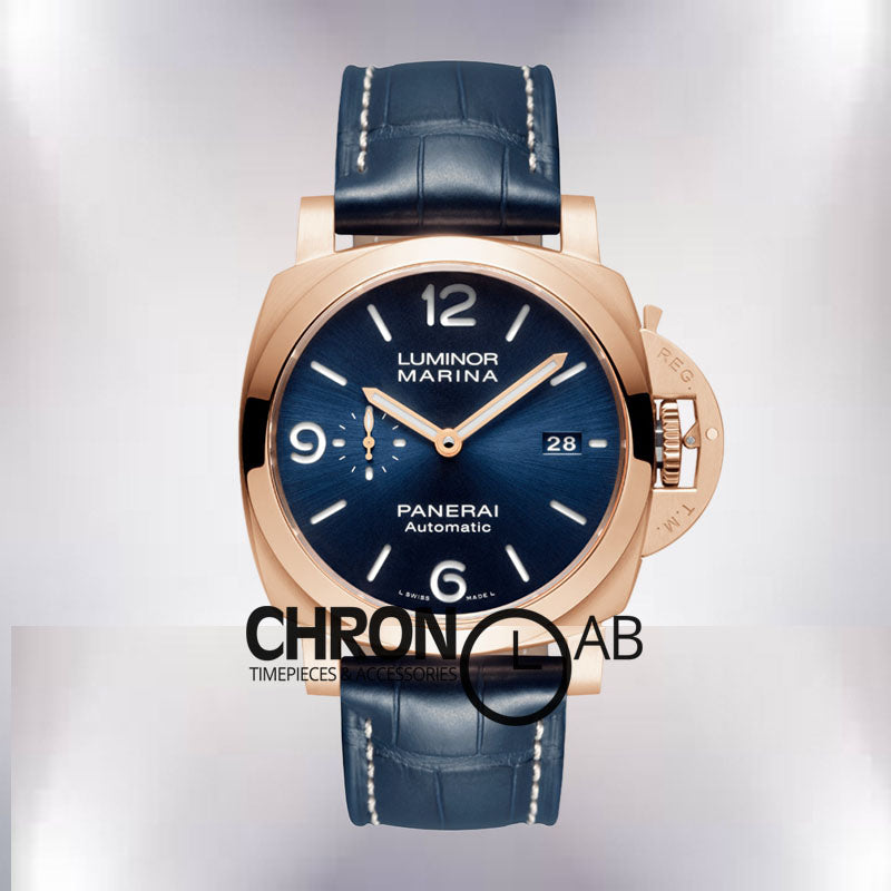 Marina Men's 44mm PAM01112 Blue Dial