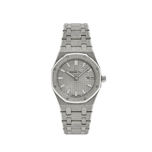 Royal Oak Lady Quartz Frosted SS Ref. 67653OR.GG.1263OR.02 33mm