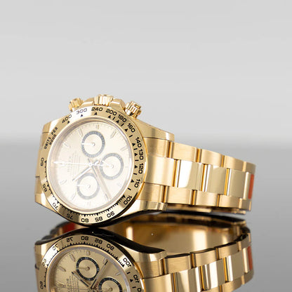 Cosmograph Daytona 126508 Yellow Gold Dial 40mm Clean Factory