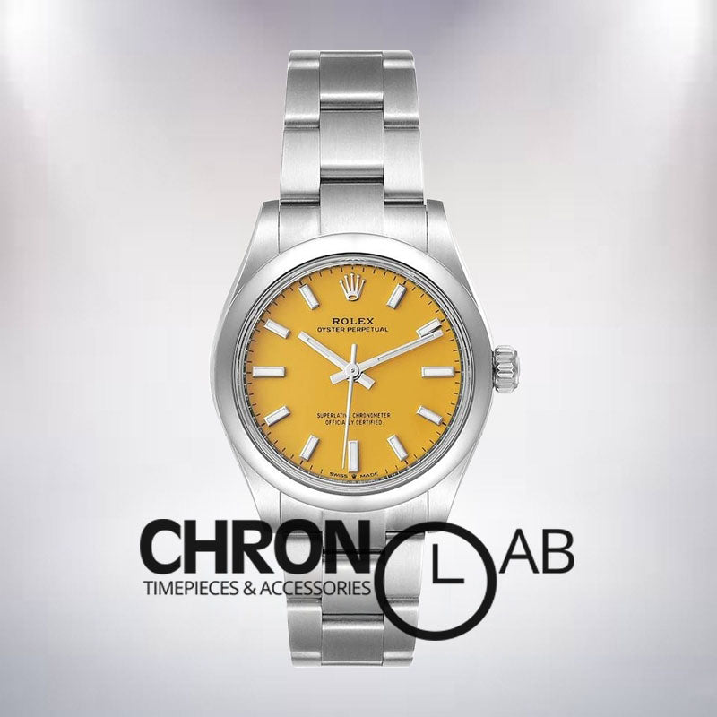 Oyster Perpetual Ladies m277200-0005 31mm Yellow Dial