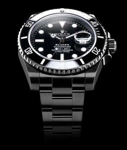 Submariner 116610 Black Dial in DLC Blaken