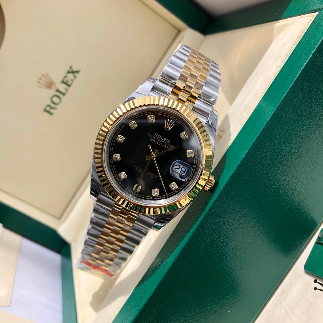 Datejust 126233 Black Diamond Dial 36mm Unisex Replica