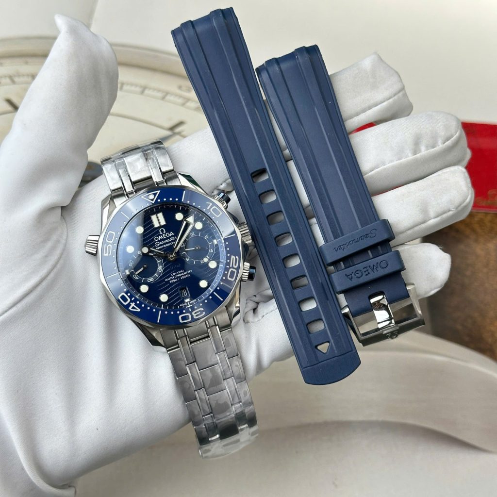 OMEGA Seamaster Diver 300M Chronograph 44mm Blue Dial Watch N1 Factory
