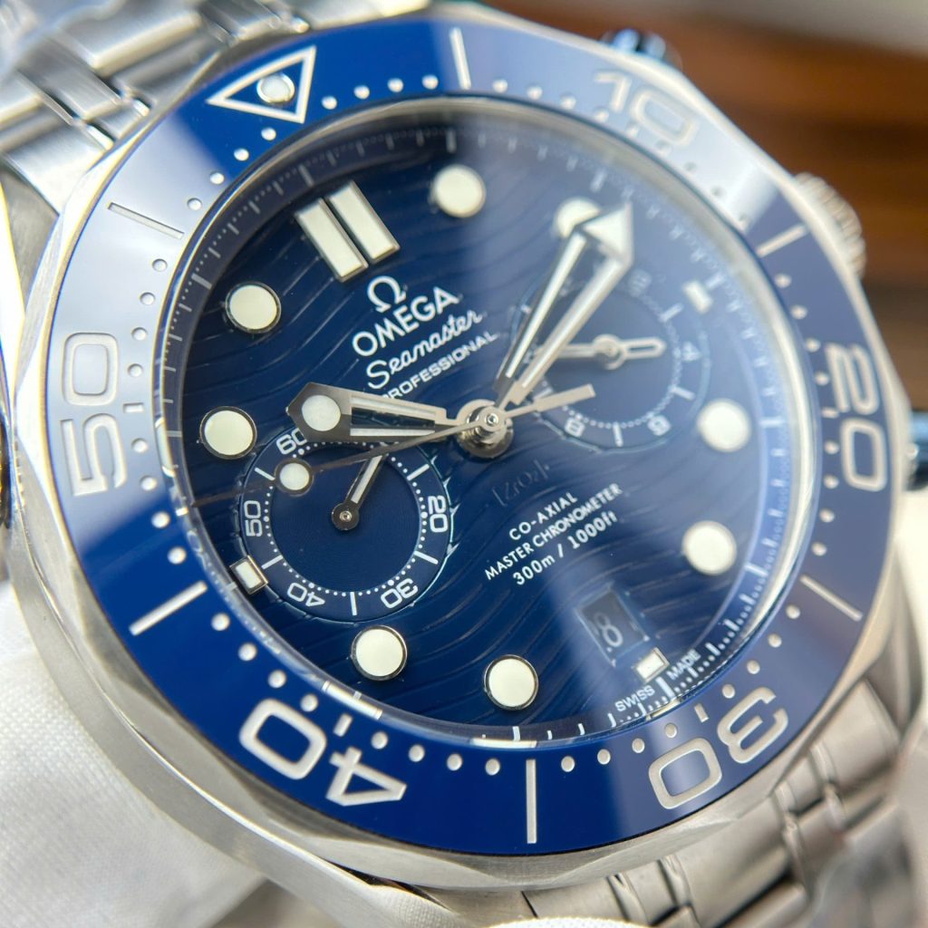 OMEGA Seamaster Diver 300M Chronograph 44mm Blue Dial Watch N1 Factory
