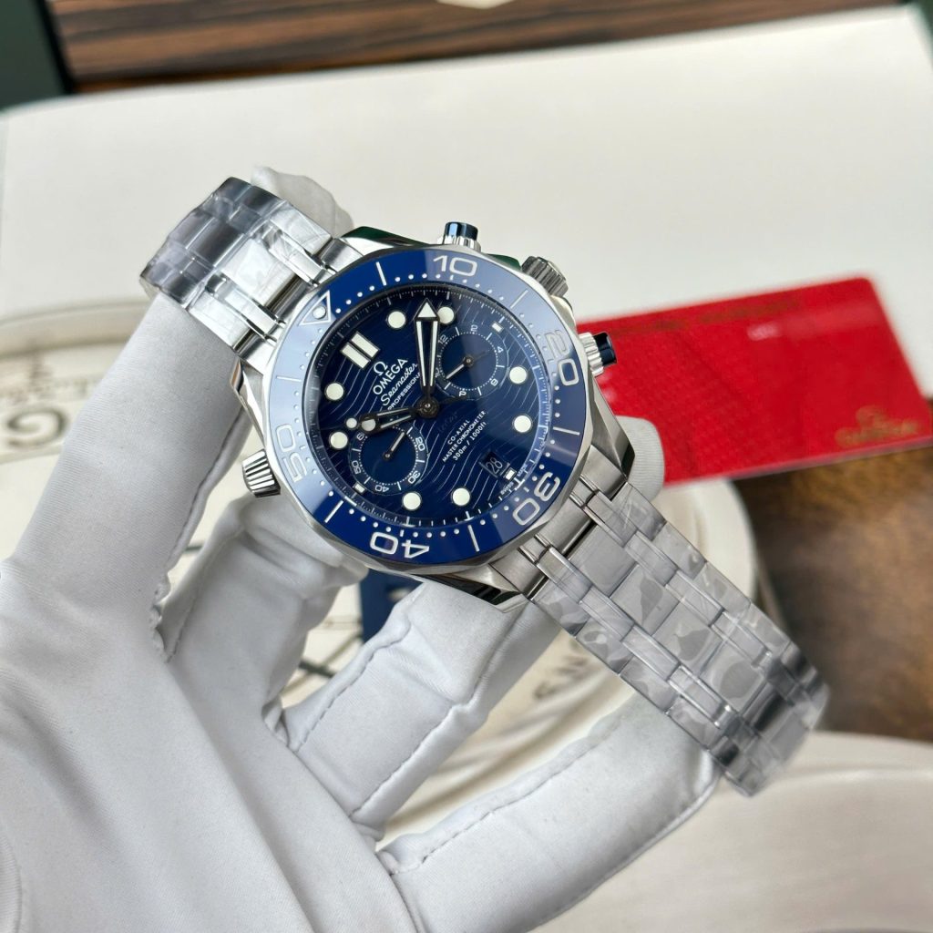 OMEGA Seamaster Diver 300M Chronograph 44mm Blue Dial Watch N1 Factory