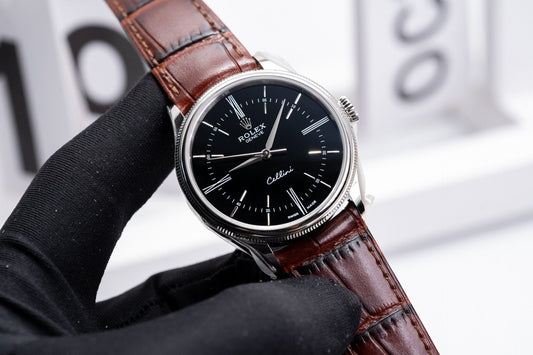 Rolex Cellini 50509 Replica 11 Watch Leather Strap MKS Factory 39mm