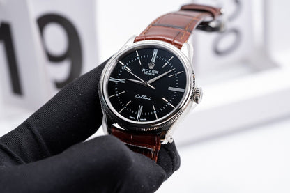 Rolex Cellini 50509 Replica 11 Watch Leather Strap MKS Factory 39mm