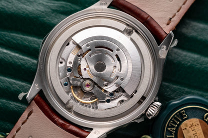 Rolex Replica Watch Cellini Date 50519 Brown Leather Strap 39mm