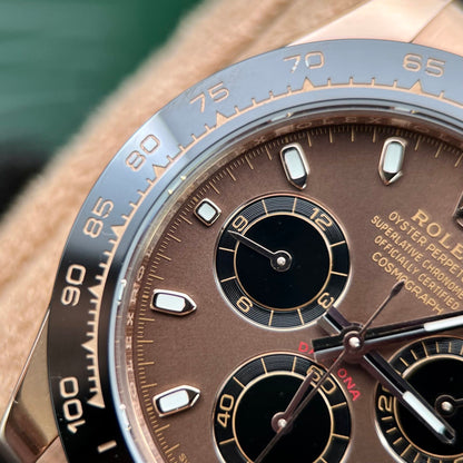 Rolex Best Replica Watch Daytona 116515LN Gold Wrapped Chocolate Dial 40mm Clone