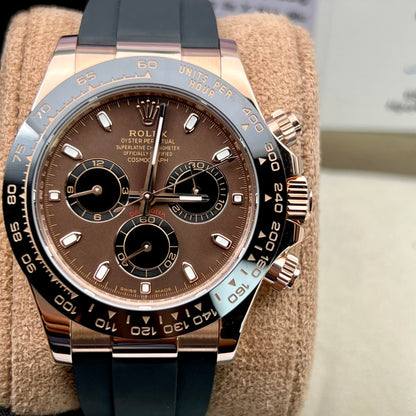 Rolex Best Replica Watch Daytona 116515LN Gold Wrapped Chocolate Dial 40mm Clone