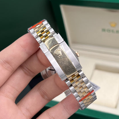 Rolex Replica Watch DateJust Gold Wrapped Mother Of Pearl Dial GM Factory 41mm