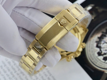 Rolex Best Replica Watch Daytona 126508 Yellow Dial Oyster Strap 40mm Clone
