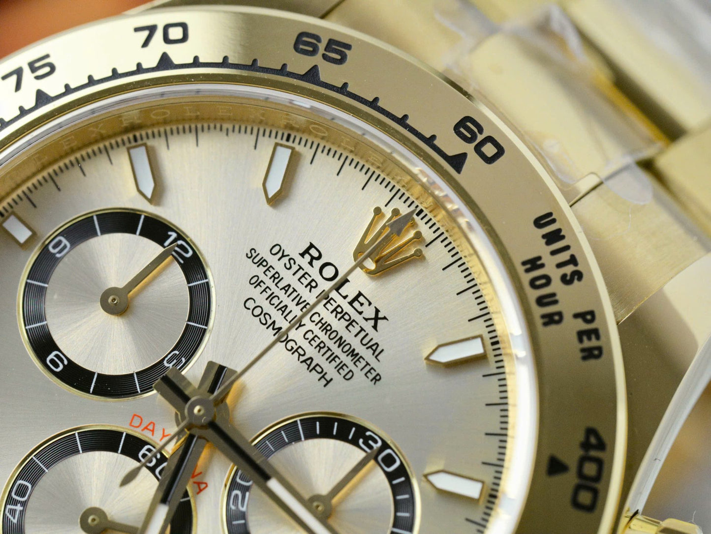 Rolex Best Replica Watch Daytona 126508 Yellow Dial Oyster Strap 40mm Clone