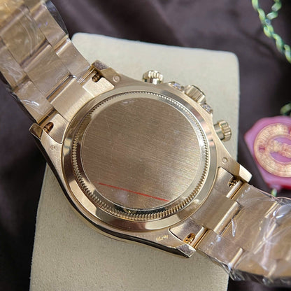 Rolex Cosmograph Daytona 126598TRU Replica Watch 18K Solid Gold + Ruby + Natural Diamonds 40mm Clone